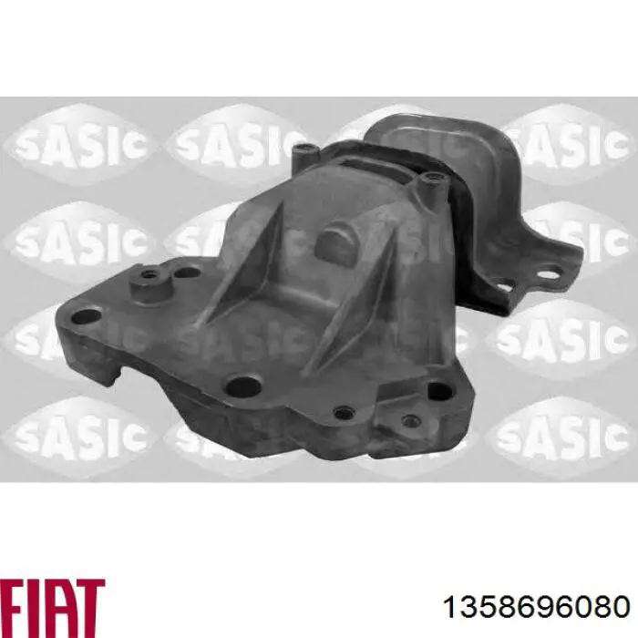 Do koszyka 1358696080 Fiat/Alfa/Lancia Poduszka (podpora) silnika lewa