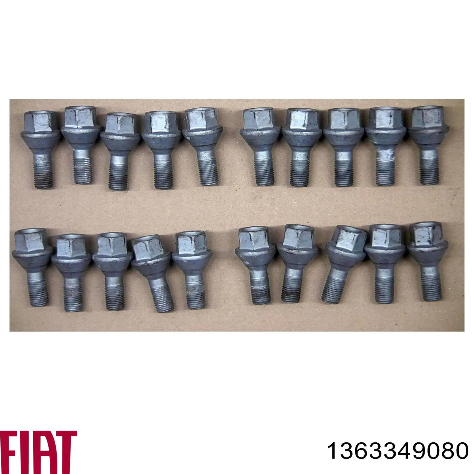 Do koszyka 1363349080 Fiat/Alfa/Lancia Śruba koła