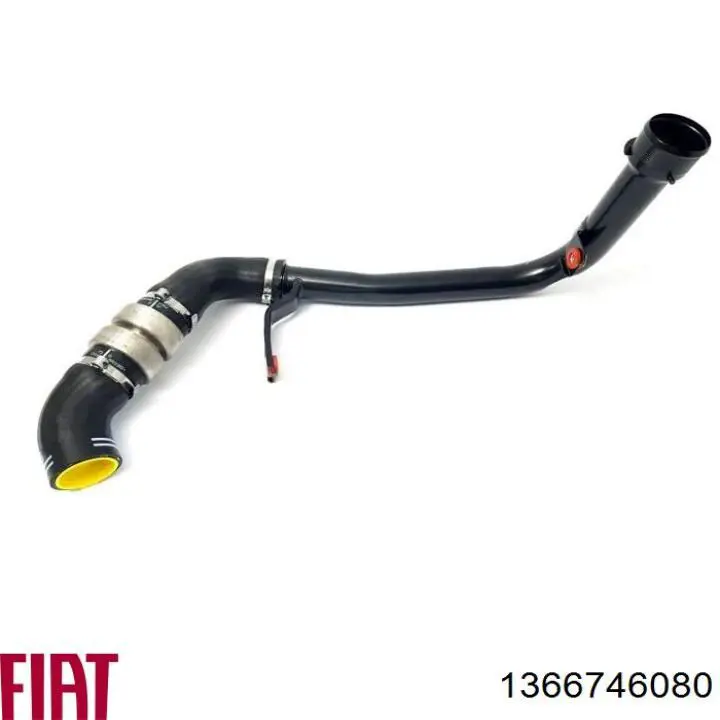 Przewód (króciec) intercoolera Fiat/Alfa/Lancia 1366746080
