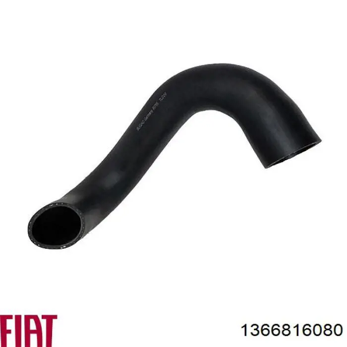 Do koszyka 1366816080 Fiat/Alfa/Lancia Przewód (króciec) intercoolera