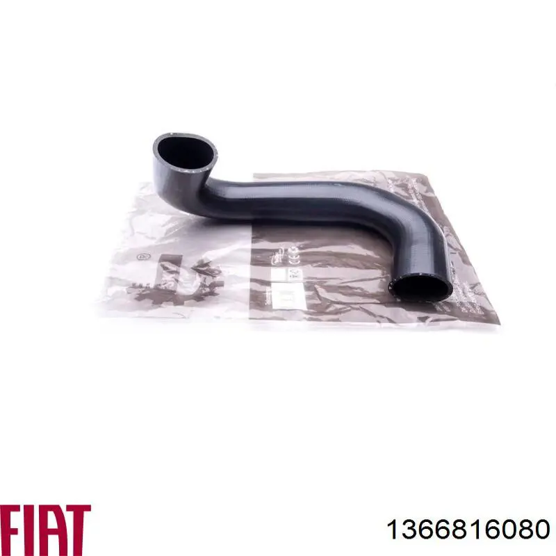 Przewód (króciec) intercoolera 1366816080 Fiat/Alfa/Lancia