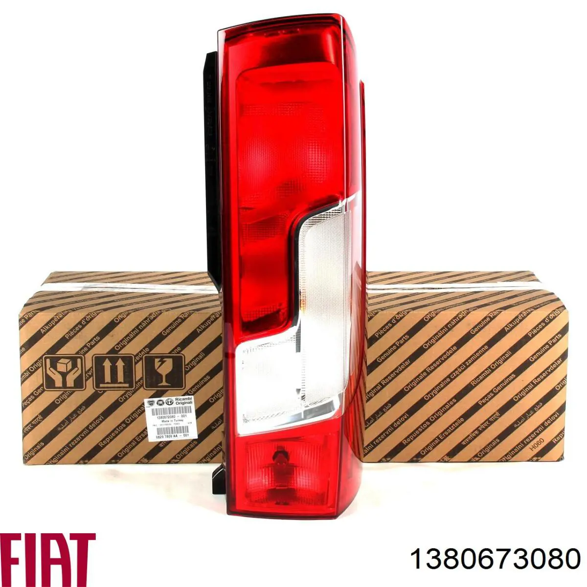 Lampa zespolona tylna lewa 1380673080 Fiat/Alfa/Lancia