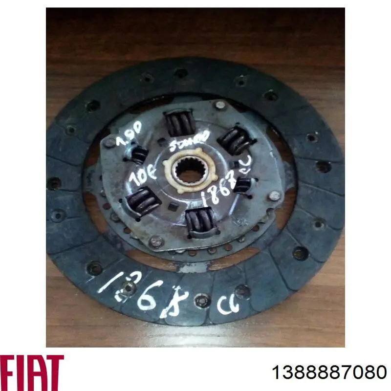 Tarcza sprzęgła Fiat/Alfa/Lancia 1388887080 cena, od 44,98 USD