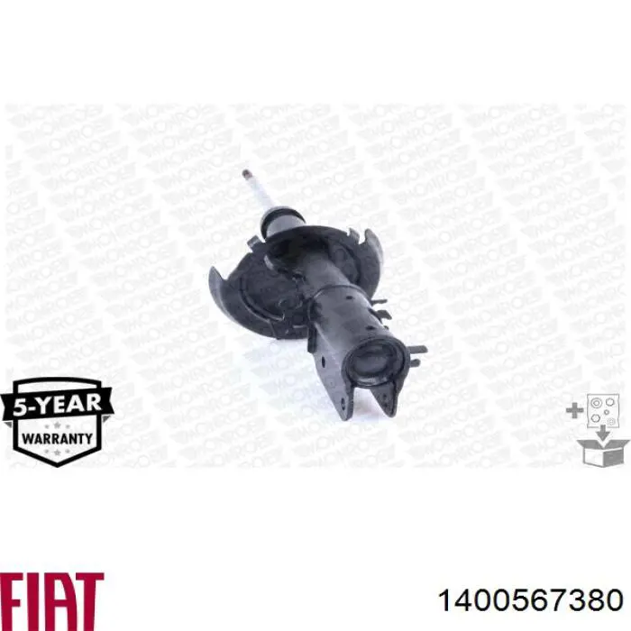 Amortyzator przedni prawy 1400567380 Fiat/Alfa/Lancia
