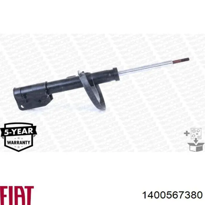 Amortyzator przedni prawy Fiat/Alfa/Lancia 1400567380 cena, od 74,57 USD