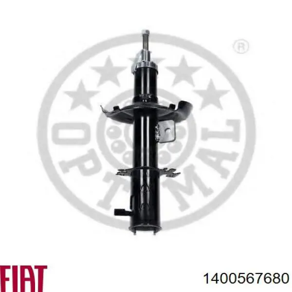 Do koszyka 1400567680 Fiat/Alfa/Lancia Amortyzator przedni lewy