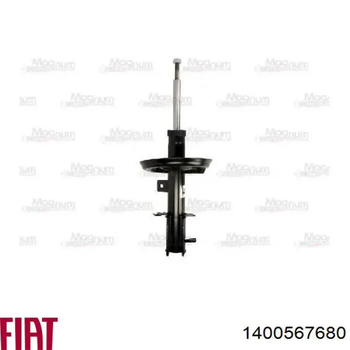 Amortyzator przedni lewy 1400567680 Fiat/Alfa/Lancia