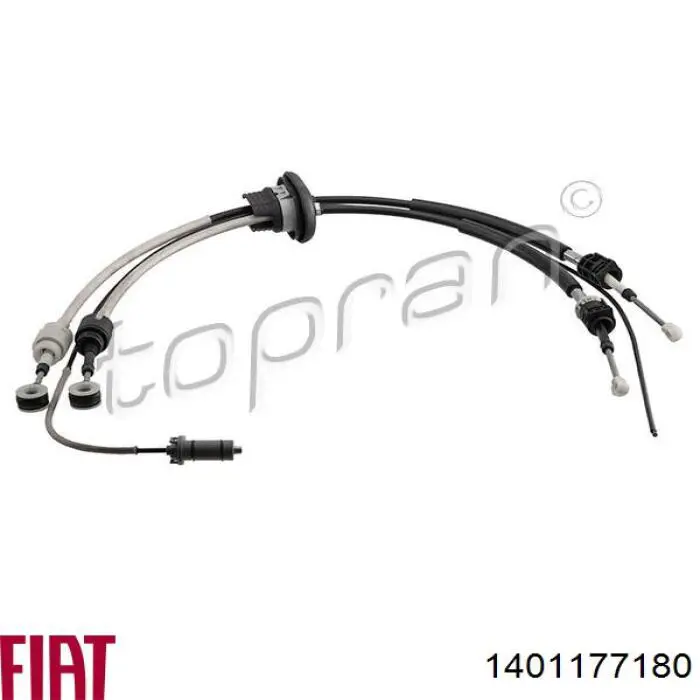Linka dźwigni zmiany biegów podwójna Fiat/Alfa/Lancia 1401177180 cena, od 88,15 USD