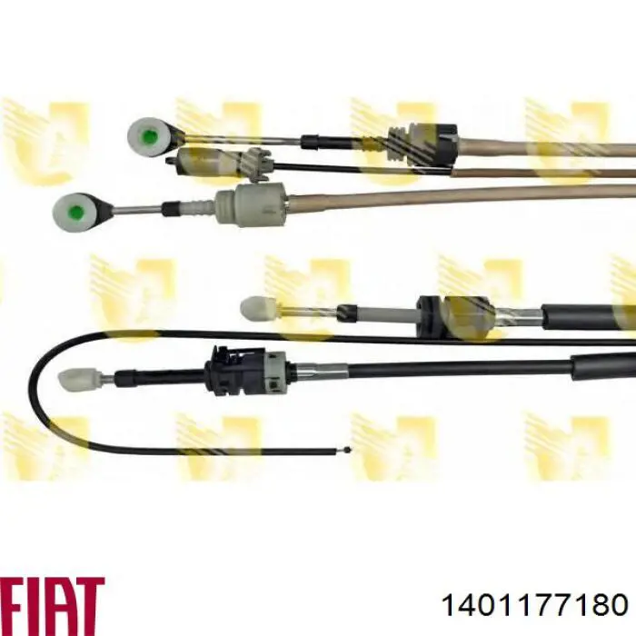 Linka dźwigni zmiany biegów podwójna 1401177180 Fiat/Alfa/Lancia
