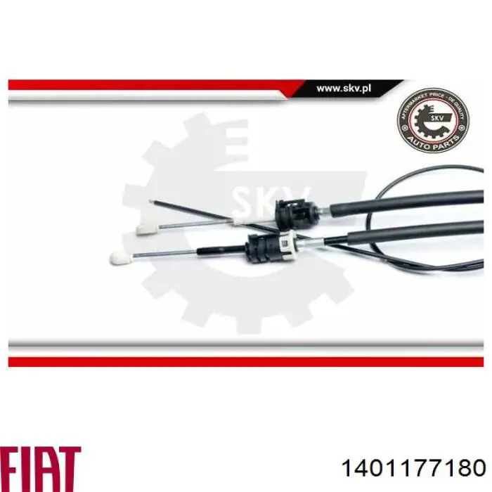 Do koszyka 1401177180 Fiat/Alfa/Lancia Linka dźwigni zmiany biegów podwójna