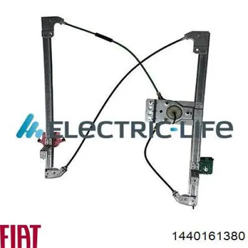 1440161380 Fiat/Alfa/Lancia Mechanizm podnoszenia szyby drzwi przednich lewych