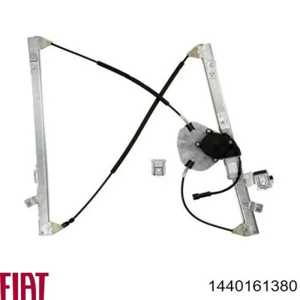Mechanizm podnoszenia szyby drzwi przednich lewych Fiat/Alfa/Lancia 1440161380 cena, od 68,38 USD