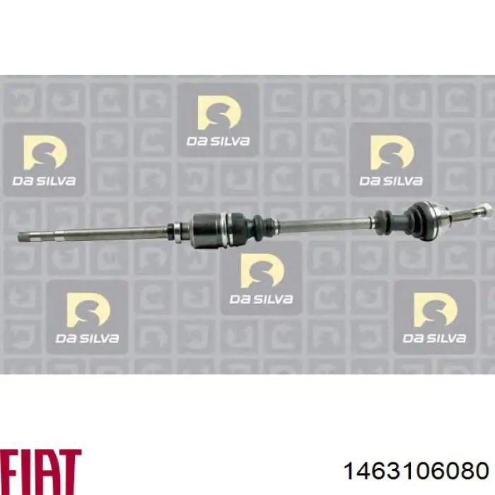 Do koszyka 1463106080 Fiat/Alfa/Lancia Półoś napędowa przednia prawa