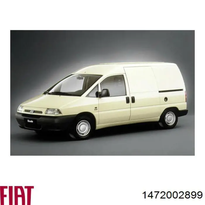 Klamka drzwi tylnych skrzydłowych prawa zewnętrzna Fiat/Alfa/Lancia 1472002899 cena, od 37,46 USD