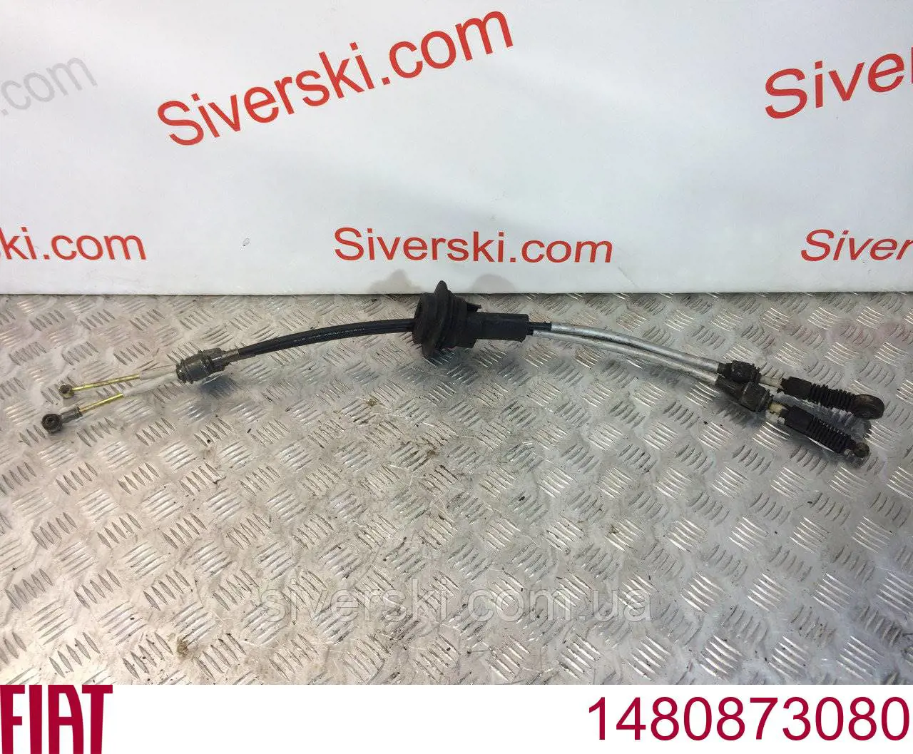 1480873080 Fiat/Alfa/Lancia Linka dźwigni zmiany biegów podwójna