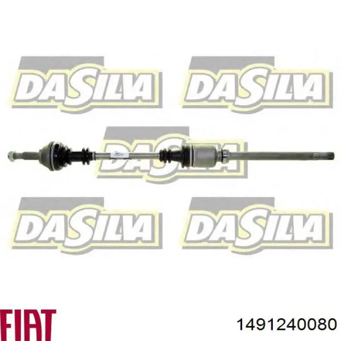 Półoś napędowa przednia prawa Fiat/Alfa/Lancia 1491240080 cena, od 84,92 USD