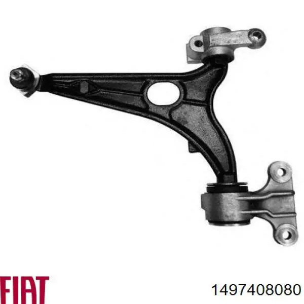 Do koszyka 1497408080 Fiat/Alfa/Lancia Wahacz zawieszenia przedniego dolny lewy