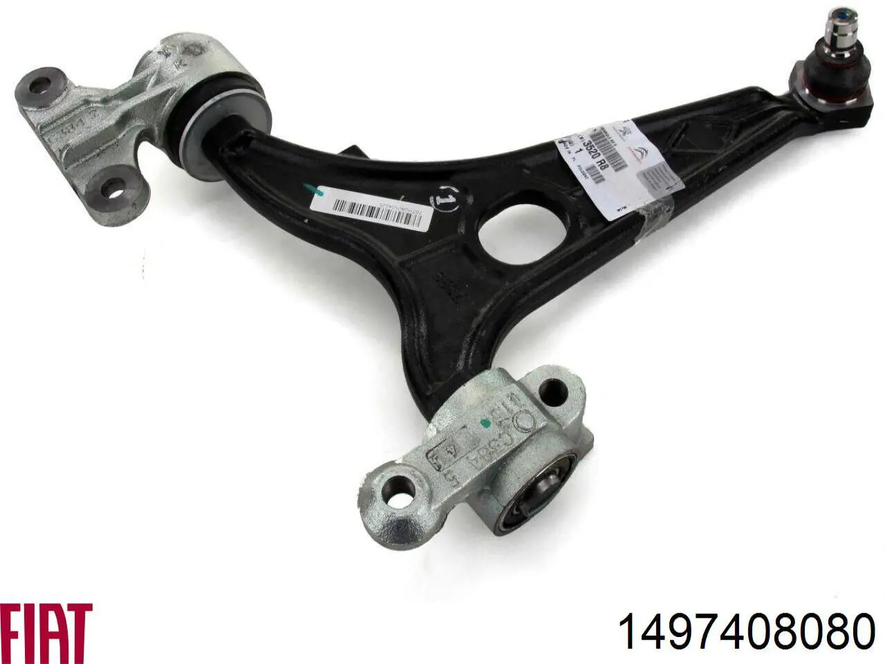 Wahacz zawieszenia przedniego dolny lewy Fiat/Alfa/Lancia 1497408080