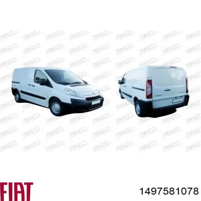 1497581078 Fiat/Alfa/Lancia Zderzak przedni