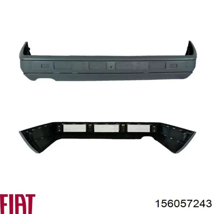 Do koszyka 156057243 Fiat/Alfa/Lancia Zderzak tylny