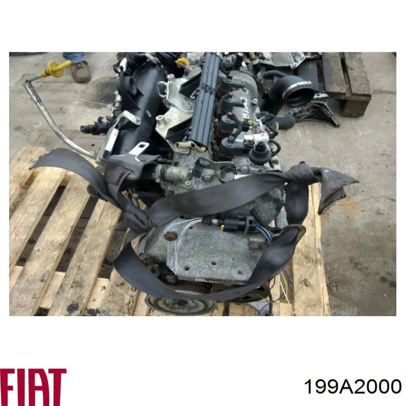 Silnik w komplecie do Fiat Qubo  225