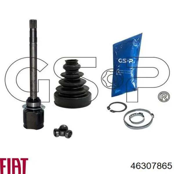 46307865 Fiat/Alfa/Lancia Półoś napędowa przednia prawa