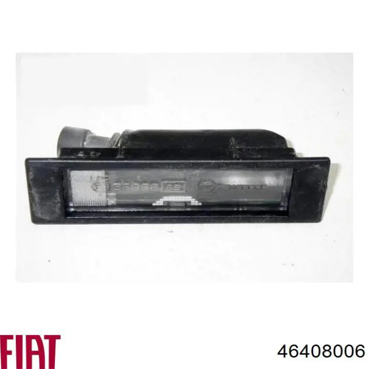 46408006 Fiat/Alfa/Lancia Lampa oświetlenia tylnej tablicy rejestracyjnej