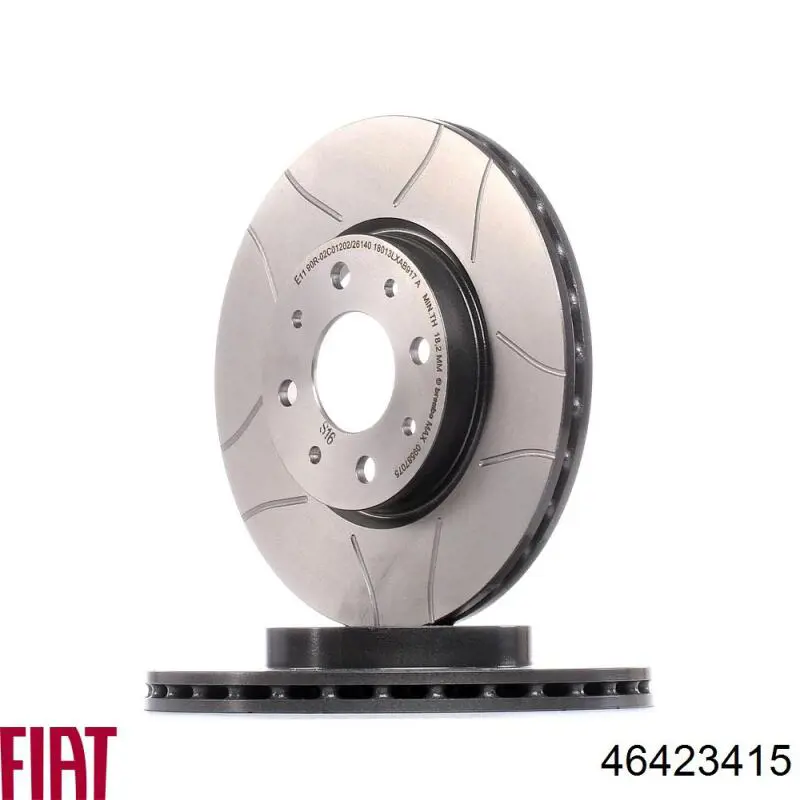 Tarcza hamulcowa przednia Fiat/Alfa/Lancia 46423415 cena, od 33,10 USD