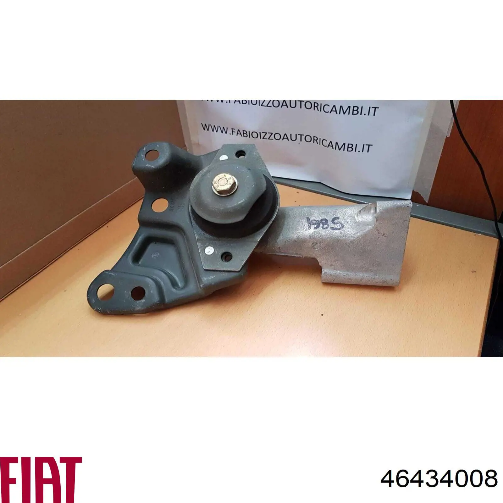Poduszka (podpora) silnika prawa 46434008 Fiat/Alfa/Lancia
