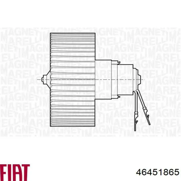 Silniczek wentylatora nagrzewnicy (ogrzewacza wnętrza) Fiat/Alfa/Lancia 46451865 cena, od 62,99 USD