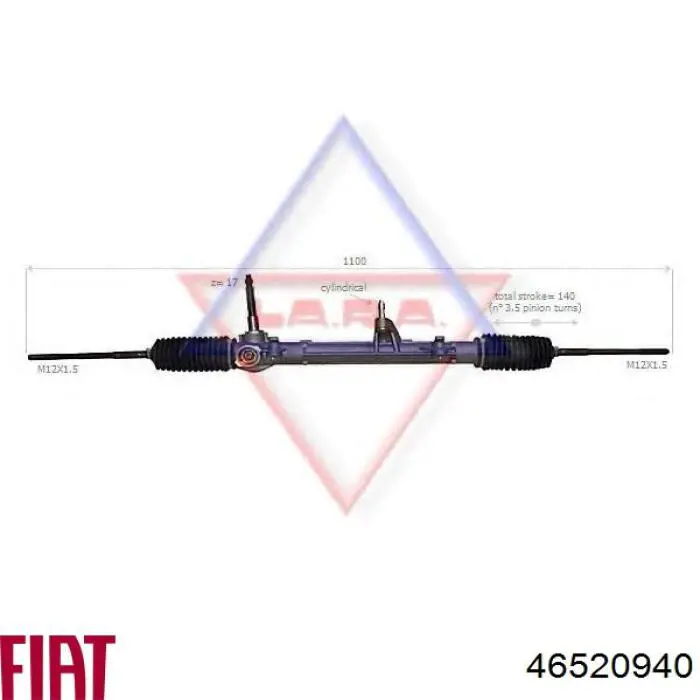 Listwa kierownicza (maglownica) AGR FI9110 cena, od 82,91 USD