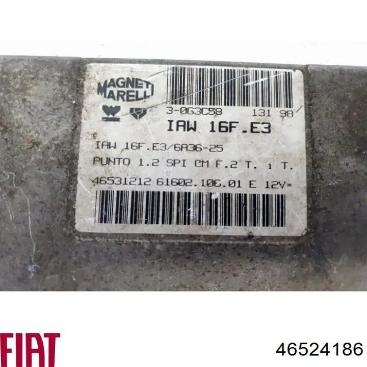 Sterownik silnika do Fiat Punto I 176