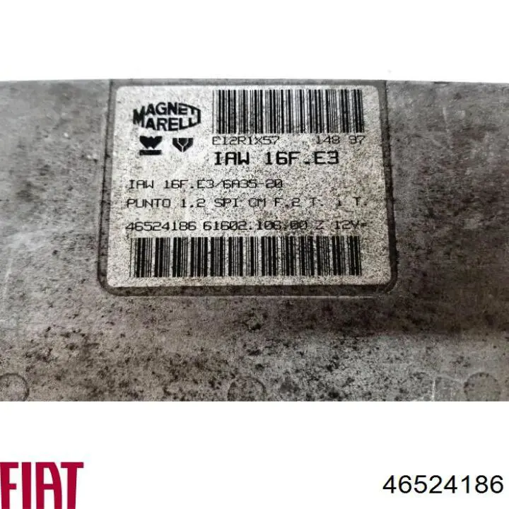 Sterownik silnika Fiat Punto I hatchback (176) (1993 - 1999) cena, od 83,00 USD