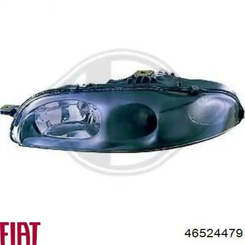 Do koszyka 46524479 Fiat/Alfa/Lancia Reflektor prawy