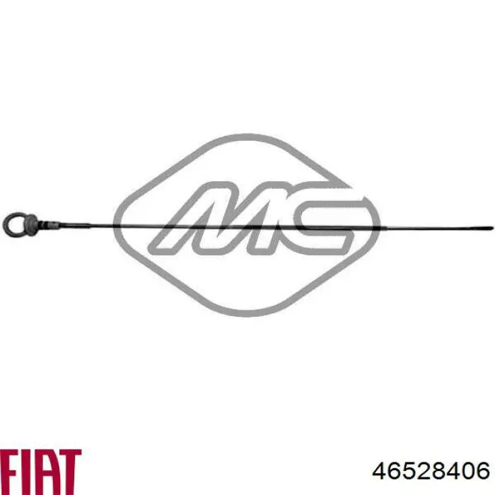 Do koszyka 0060814783 Fiat/Alfa/Lancia Bagnet poziomu oleju w silniku