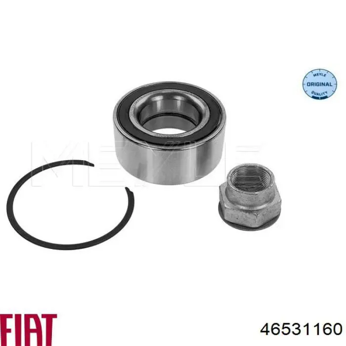 Łożysko piasty przedniej Fiat/Alfa/Lancia 46531160 cena, od 21,35 USD