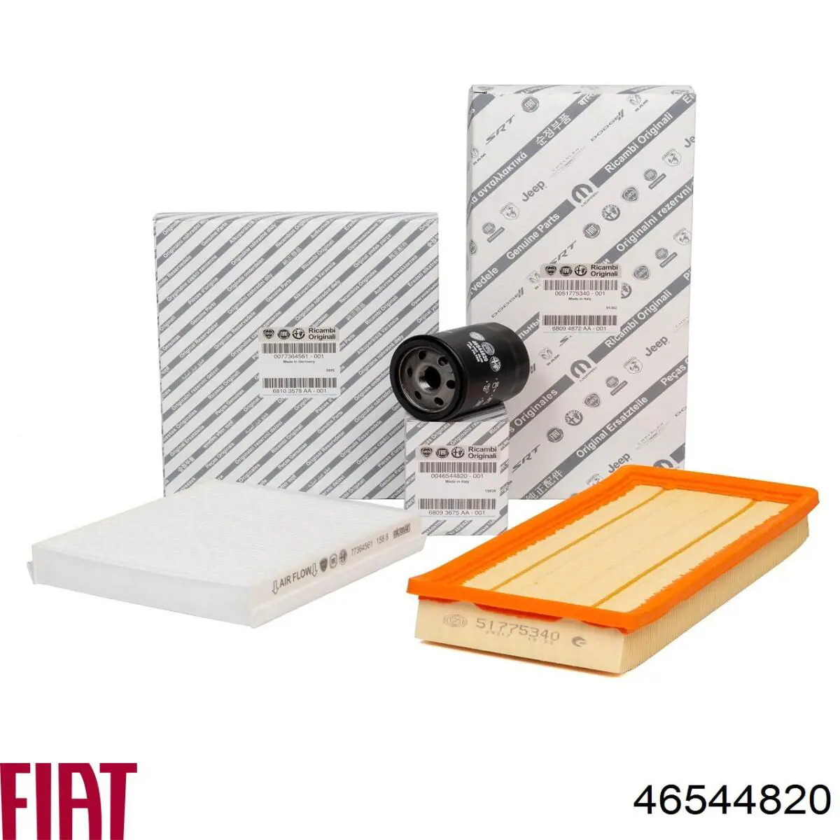 Do koszyka 46544820 Fiat/Alfa/Lancia Filtr oleju