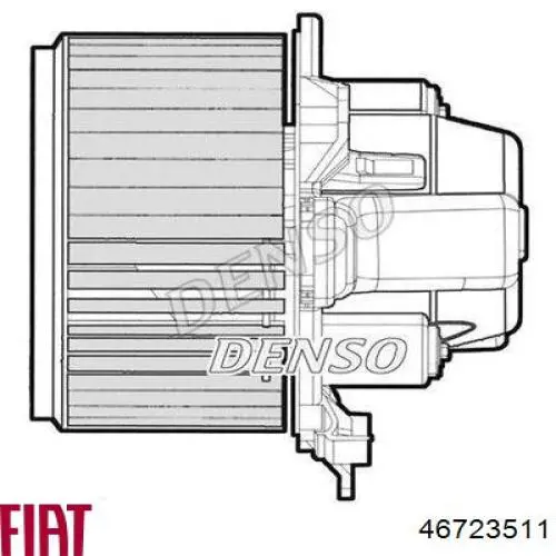 Silniczek wentylatora nagrzewnicy (ogrzewacza wnętrza) Fiat/Alfa/Lancia 46723511 cena, od 68,43 USD