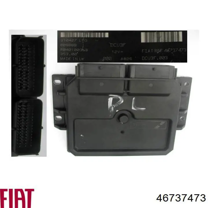 Sterownik silnika Fiat Doblo I awangarda (223) (2001 - 2010) cena, od 95,34 USD