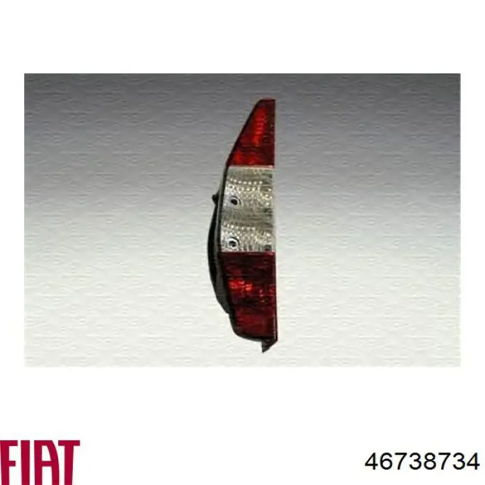 Lampa zespolona tylna prawa Fiat/Alfa/Lancia 46738734 cena, od 52,78 USD