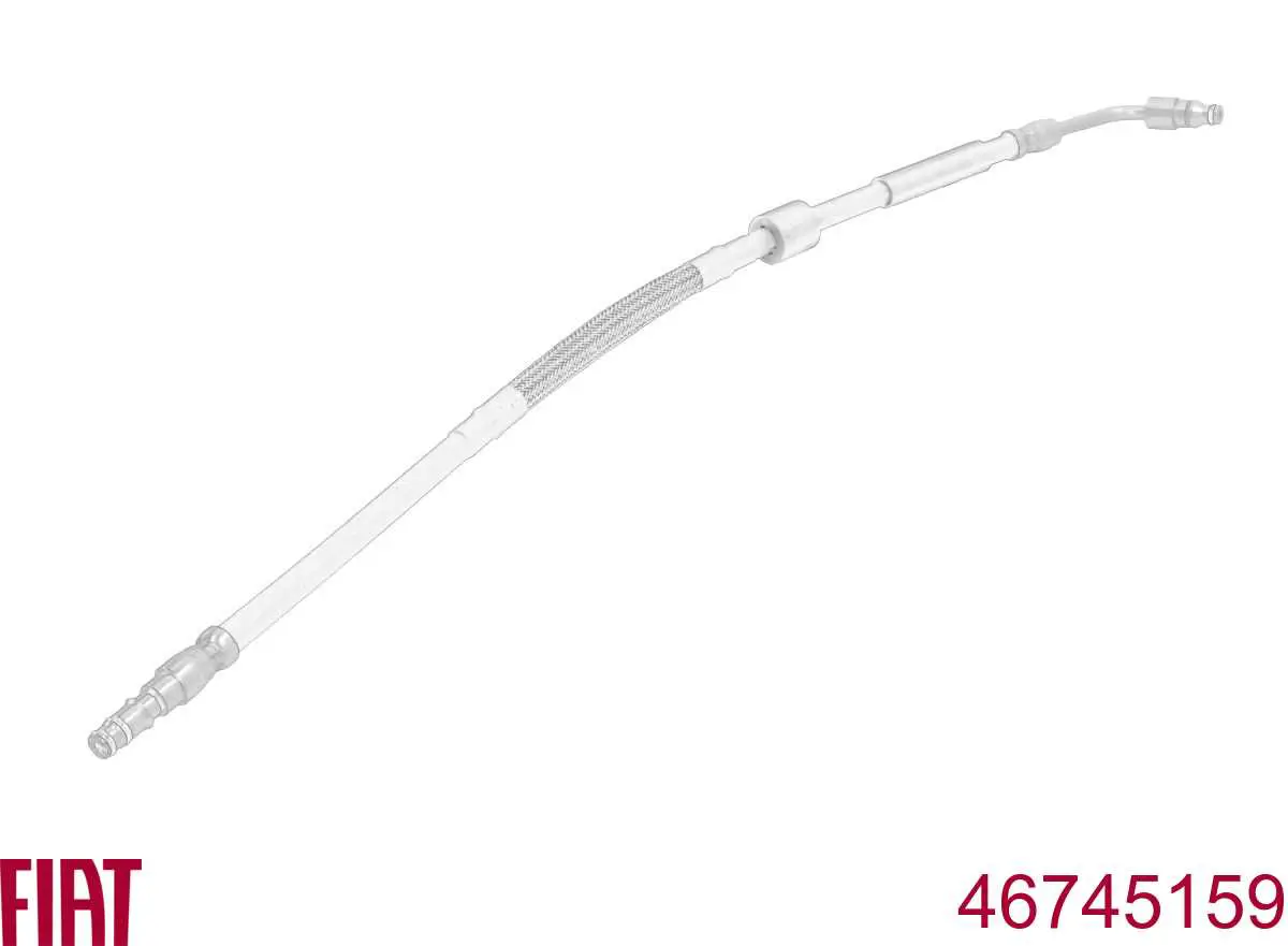 Przewód sprzęgła do Fiat Doblo I 223