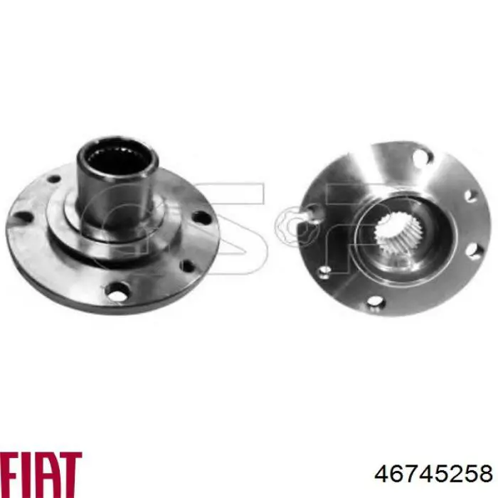 Piasta przednia 46745258 Fiat/Alfa/Lancia