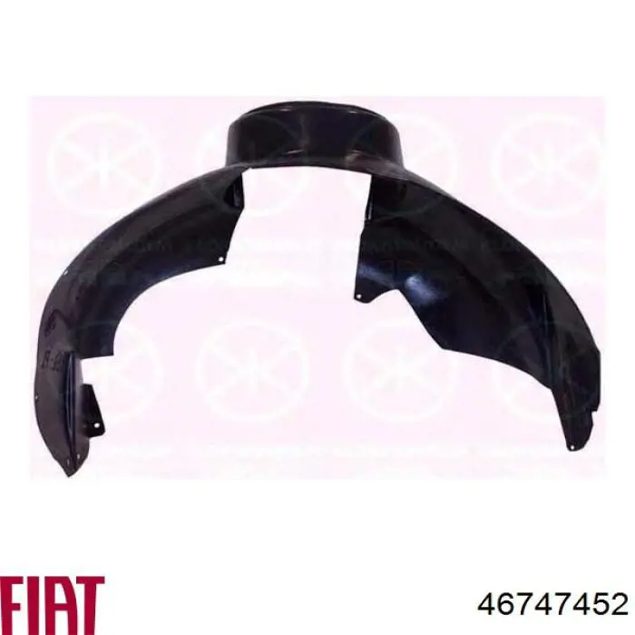 46747452 Fiat/Alfa/Lancia Nadkole błotnika przedniego lewe