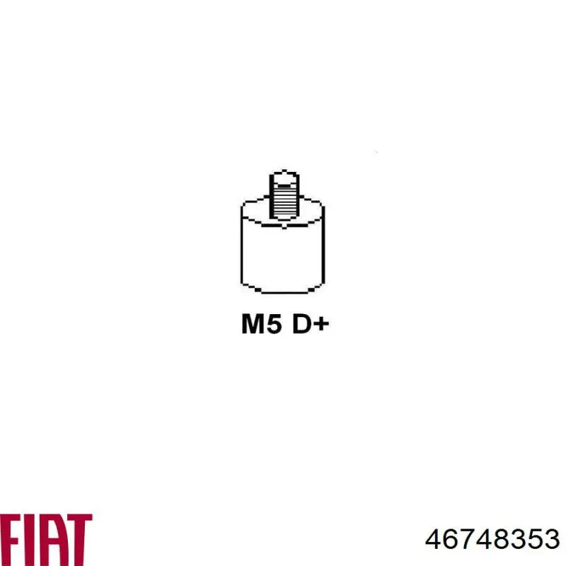 46748353 Fiat/Alfa/Lancia Alternator