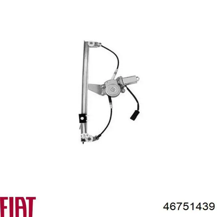Mechanizm podnoszenia szyby drzwi przednich lewych Fiat/Alfa/Lancia 46751439 cena, od 50,67 USD
