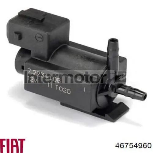 Zawór elektromagnetyczny regulacji klapy EGR Fiat/Alfa/Lancia 46754960 cena, od 30,04 USD