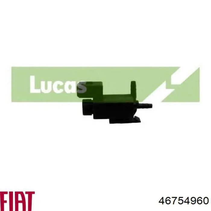 Do koszyka 46754960 Fiat/Alfa/Lancia Zawór elektromagnetyczny regulacji klapy EGR