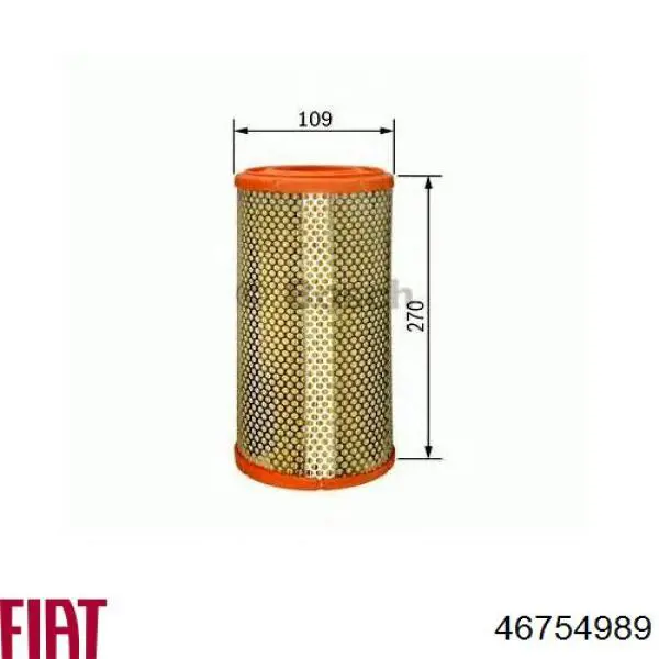 Filtr powietrza Fiat/Alfa/Lancia 46754989 cena, od 11,23 USD