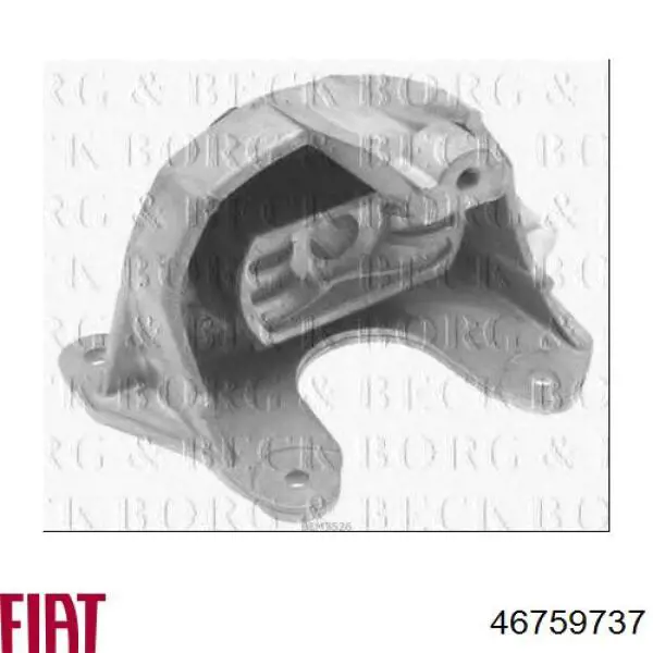 Poduszka (podpora) silnika lewa Fiat/Alfa/Lancia 46759737 cena, od 49,85 USD