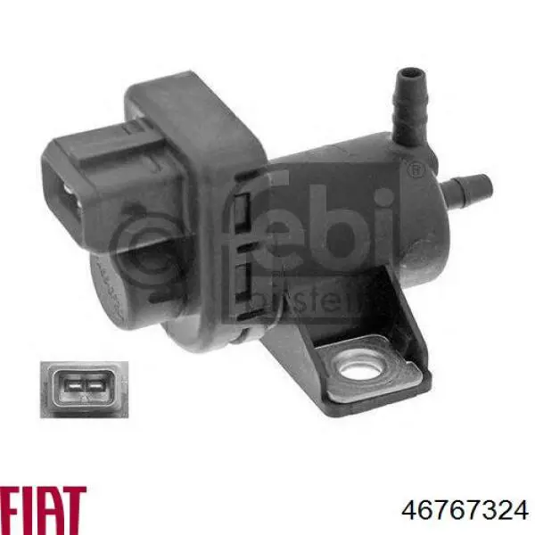 Zawór elektromagnetyczny regulacji klapy EGR 702256500 Pierburg